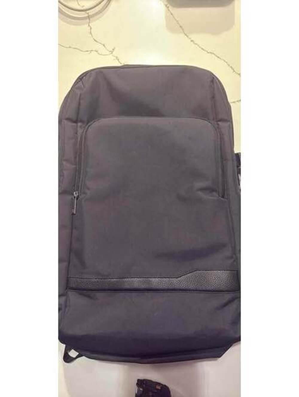 Signature Backpack Black Open Story™: Water-Resistant Travel Laptop Bag